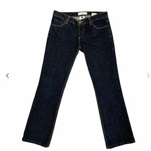 Armani Exchange straight leg 12 regular ultra low rise jeans